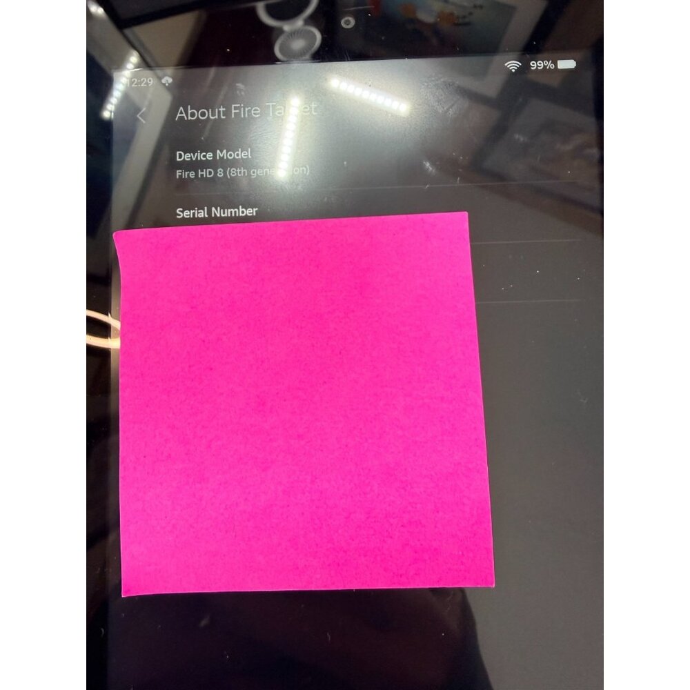 Amazon Fire HD 8 (8th Generation) 16 GB, Wi-Fi,Marine Blue w/ show mode dock - Picture 4 of 5